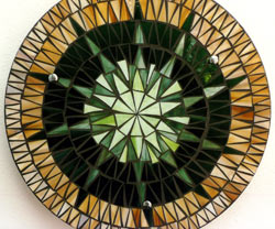 Deckenlampe Glaskunst